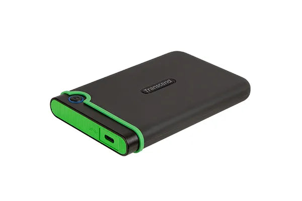 Transcend StoreJet 25M3C 2TB, 2 TB, 2.5", 3.2 Gen 1 (3.1 Gen 1), Black, Green