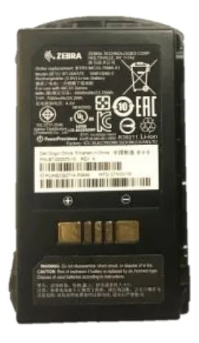 Zebra BTRY-MC33-70MA-01, Battery, Zebra, Black, Lithium-Ion (Li-Ion), 7000 mAh