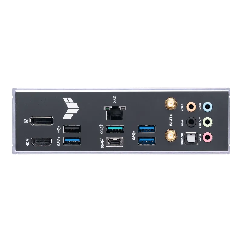 ASUS TUF Gaming B760-Plus WIFI, Intel, LGA 1700, Intel® Celeron®, Intel® Core™ i3, Intel® Core™ i5, Intel® Core™ i7, LGA 1700, DDR5-SDRAM, 128 GB