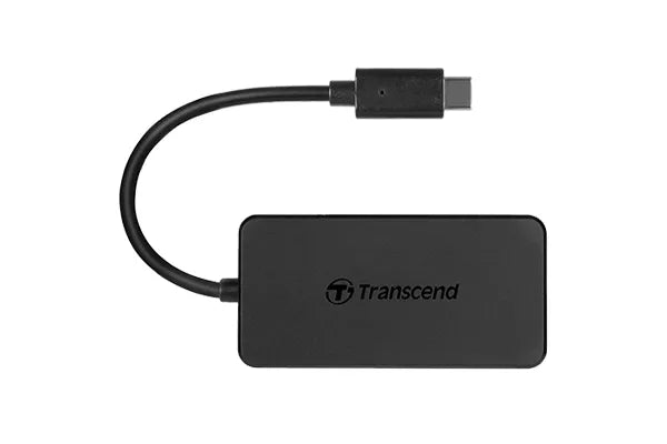 Transcend HUB2C, USB 3.0 (3.1 Gen 1) Type-C, USB 3.2 Gen 1 (3.1 Gen 1) Type-A, 5000 Mbit/s, Black, CE/FCC/BSMI/KC, USB