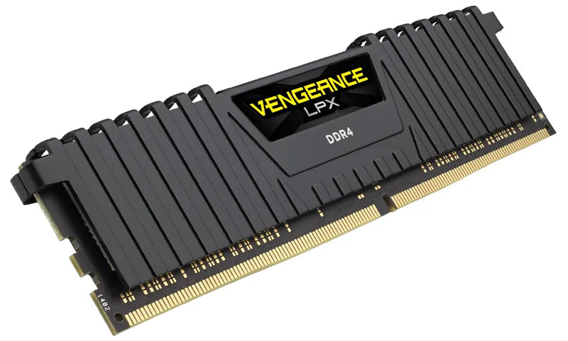 Corsair Vengeance LPX 16GB DDR4 3000MHz, 16 GB, 1 x 16 GB, DDR4, 3000 MHz, 288-pin DIMM, Black