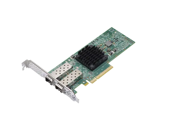 Lenovo 4XC7A08237, Internal, Wired, PCI Express, Fiber, 25000 Mbit/s, Black, Green, Stainless steel