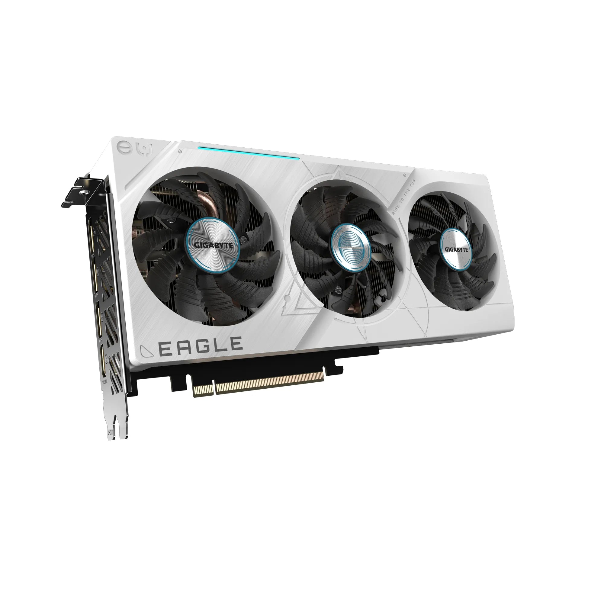 Gigabyte EAGLE GeForce RTX 4070 SUPER OC ICE, GeForce RTX 4070 SUPER, 12 GB, GDDR6X, 192 bit, 7680 x 4320 pixels, PCI Express 4.0