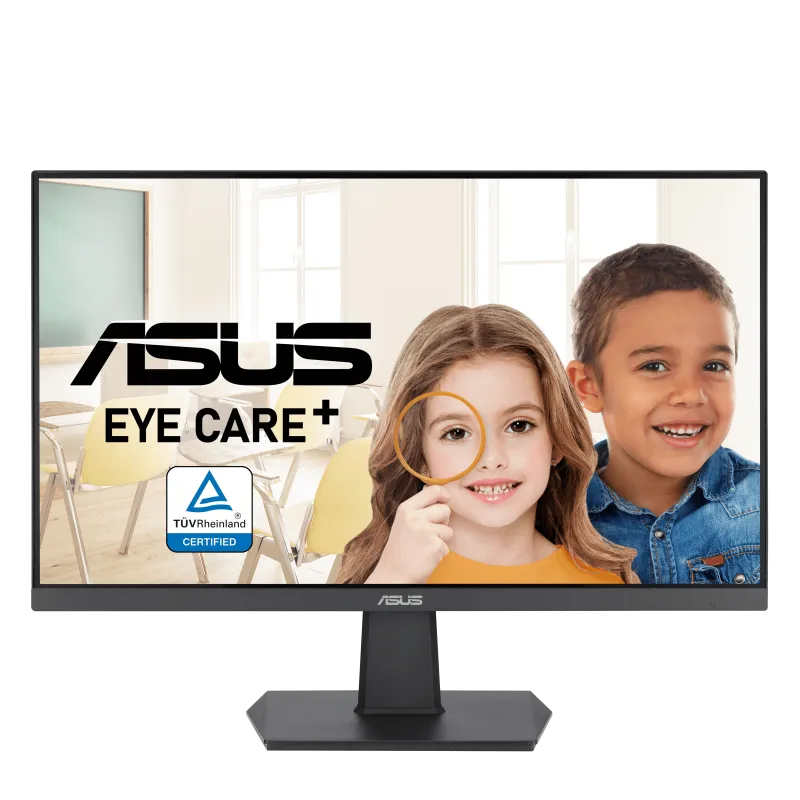 ASUS VA24EHF, 60.5 cm (23.8"), 1920 x 1080 pixels, Full HD, LCD, 1 ms, Black