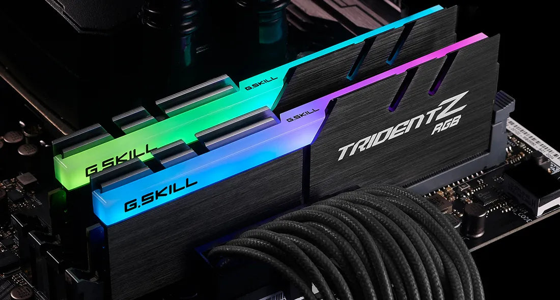 G.Skill Trident Z RGB F4-4000C18D-16GTZRB, 16 GB, 2 x 8 GB, DDR4, 4000 MHz, 288-pin DIMM
