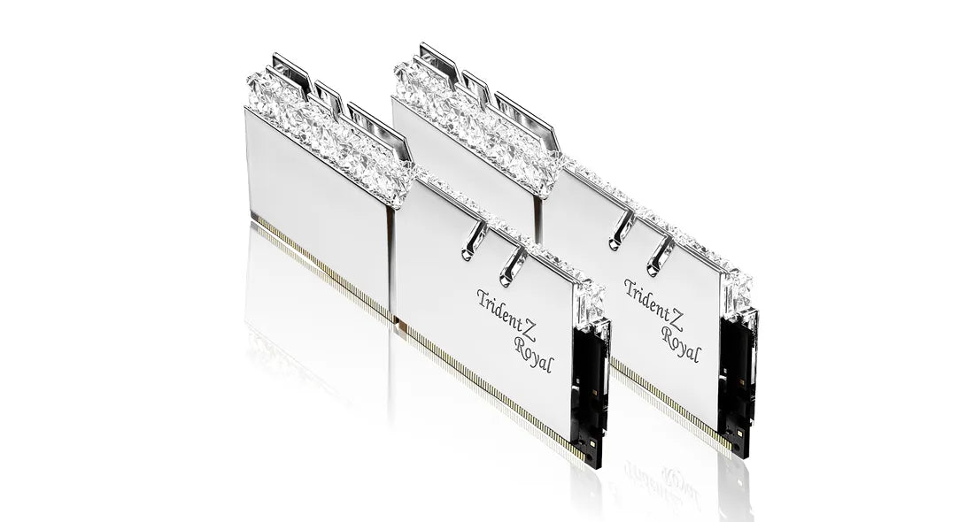 G.Skill Trident Z Royal F4-3600C18D-32GTRS, 32 GB, 2 x 16 GB, DDR4, 3600 MHz, 288-pin DIMM