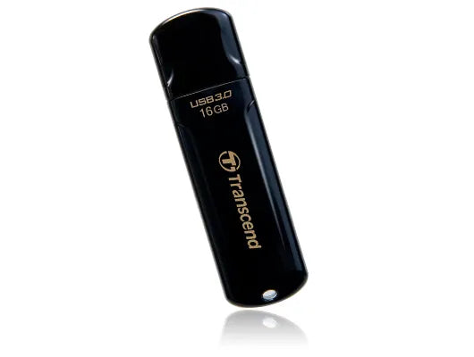 Transcend JetFlash JetFlash 700 16GB, 16 GB, USB Type-A, 3.2 Gen 1 (3.1 Gen 1), Cap, 8.5 g, Black