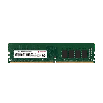 Transcend DDR4-2666 U-DIMM 4GB, 4 GB, 1 x 8 GB, DDR4, 2666 MHz, 288-pin DIMM