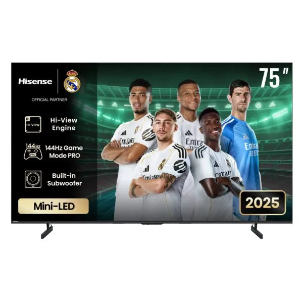 HISENSE LEDN75U7Q 75'' Mini LED QLED 144hz 4k Smart