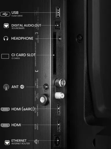 Hisense 40A5Q, 101.6 cm (40"), 1920 x 1080 pixels, QLED, Smart TV, Wi-Fi, Black