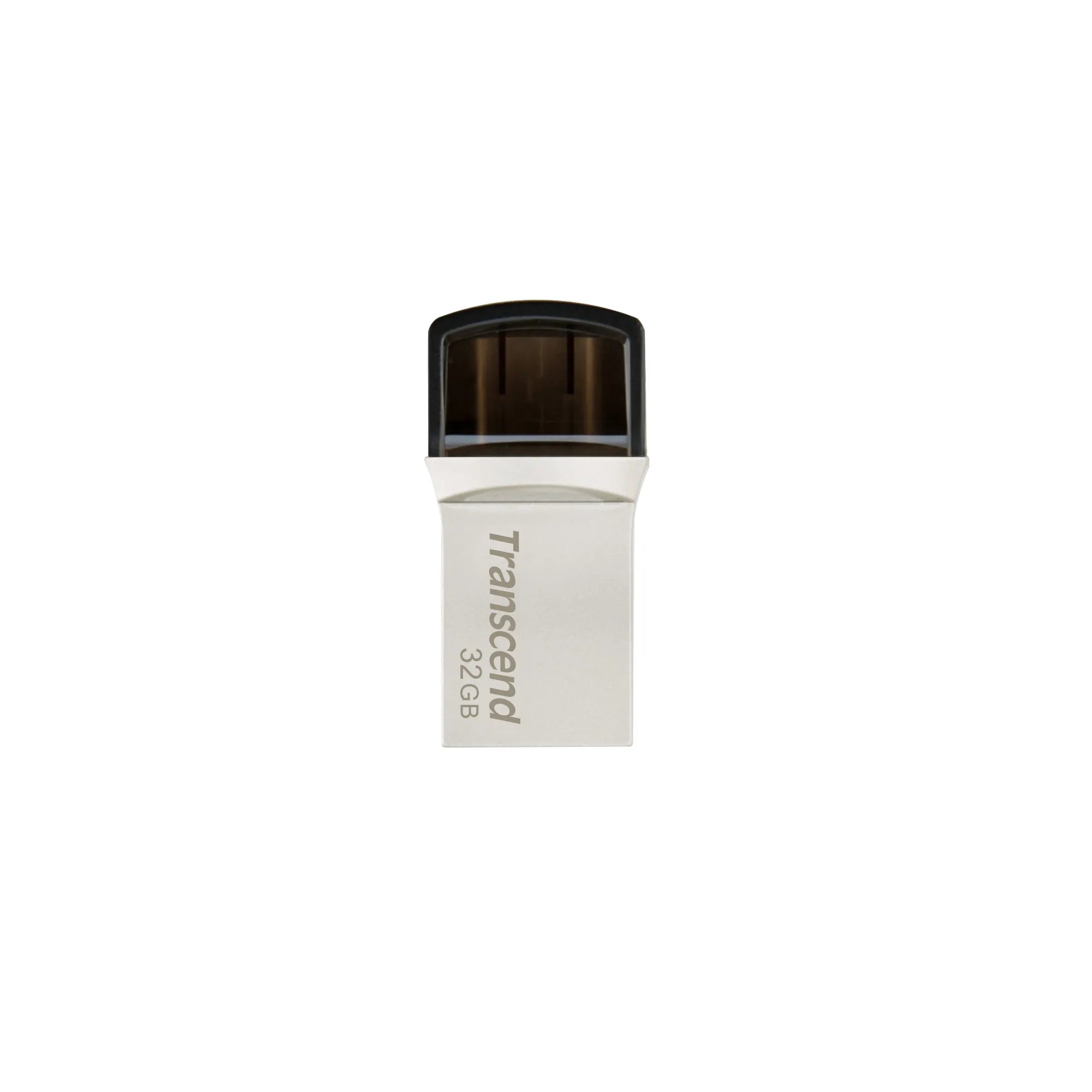 Transcend JetFlash 890 64GB, 128 GB, USB Type-A / USB Type-C, 3.2 Gen 1 (3.1 Gen 1), Cap, 3 g, Black, Silver