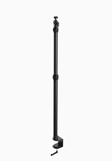 Elgato Multi Mount - Extendable up to 125cm; 3-section steel monopod; Center ball head; Padded desk clamp; Rubber twist locks.