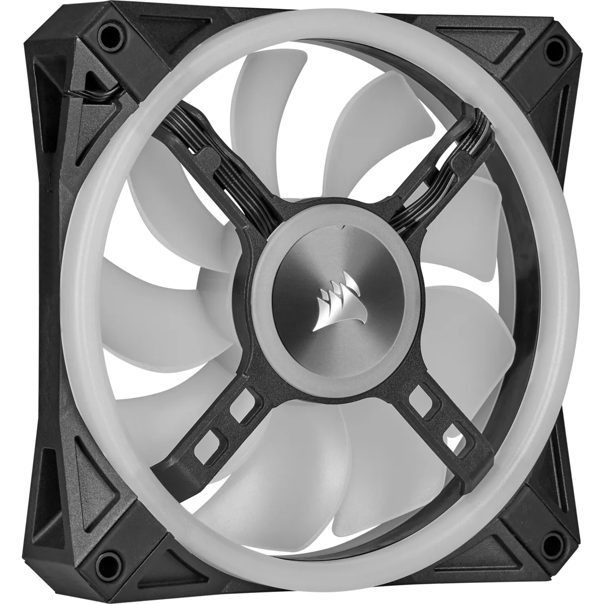 Corsair CO-9050100-WW, Fan, 14 cm, 1250 RPM, 26 dB, 41.8 cfm, Black, Grey