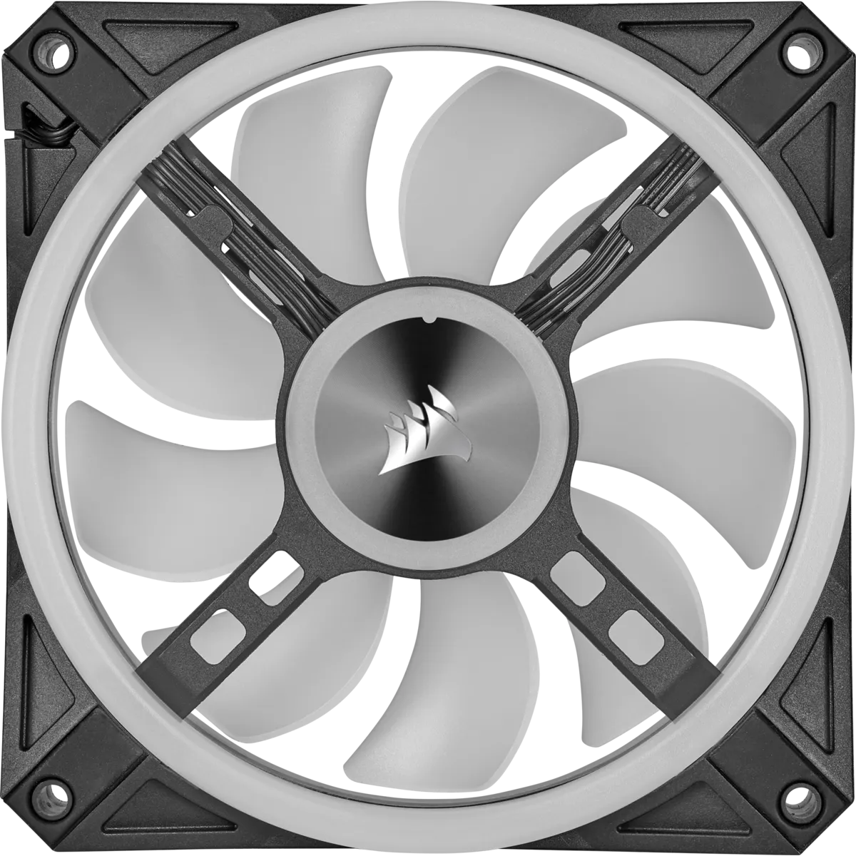 Corsair CO-9050100-WW, Fan, 14 cm, 1250 RPM, 26 dB, 41.8 cfm, Black, Grey