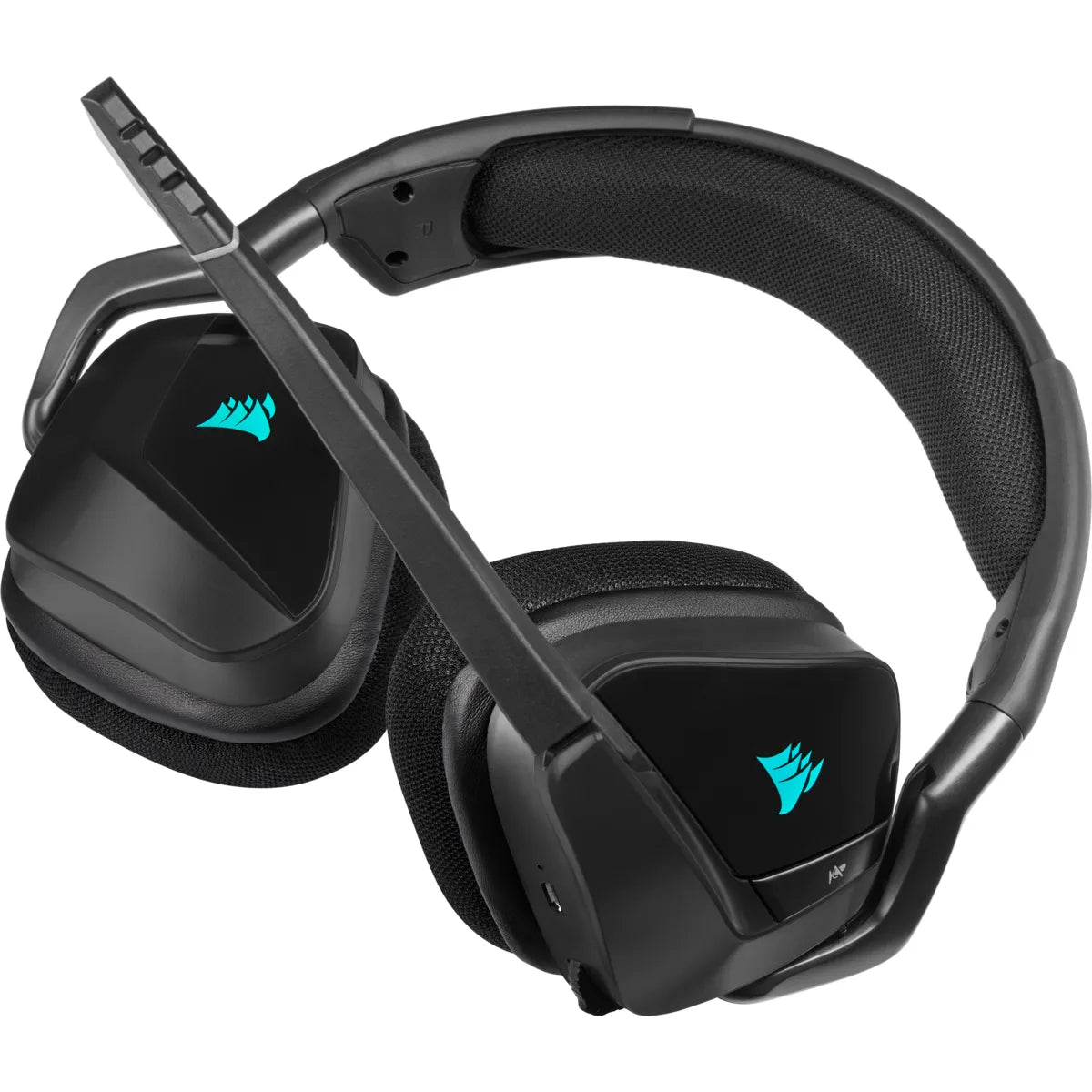 Corsair VOID RGB ELITE, Headset, Head-band, Gaming, Black, Binaural, Rotary