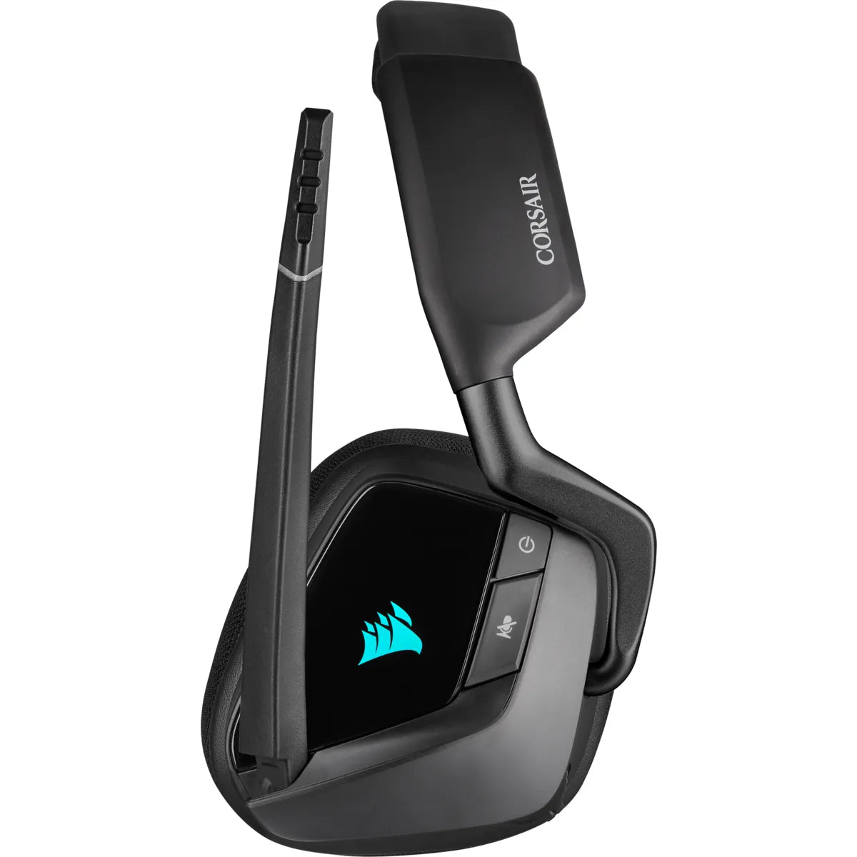 Corsair VOID RGB ELITE, Headset, Head-band, Gaming, Black, Binaural, Rotary