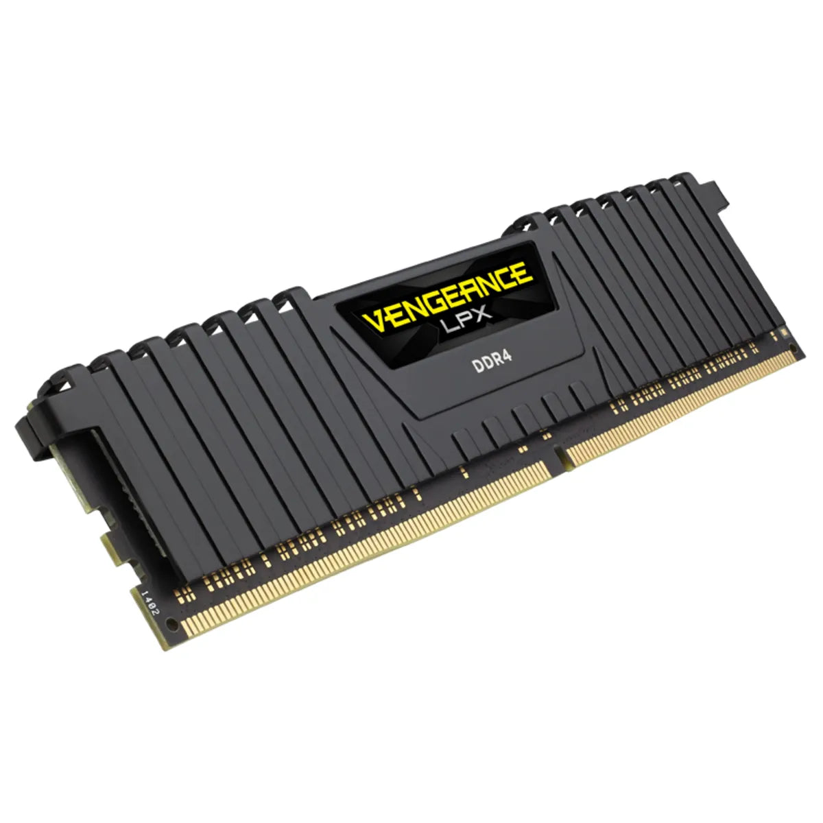CORSAIR VENGEANCE® LPX 16GB (1 x 16GB) DDR4 DRAM 3200MHz C16 Memory Kit - Black.