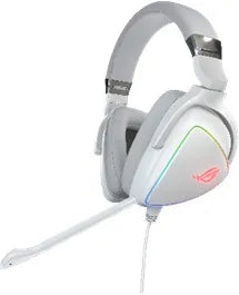 ASUS ROG Delta White Edition, Headset, Head-band, Gaming, White, Binaural, 1.5 m