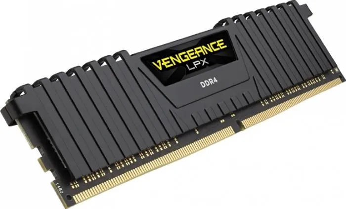 CORSAIR VENGEANCE® LPX 8GB (1 x 8GB) DDR4 DRAM 3200MHz C16 Memory Kit - Black.