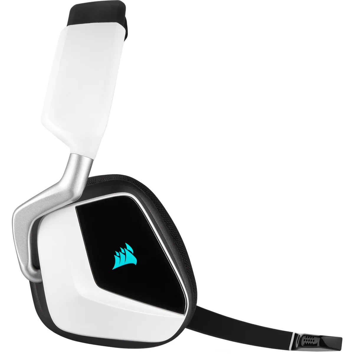 Corsair VOID RGB ELITE Wireless, Headset, Head-band, Gaming, Black,White, Binaural, 7.1 Surround Sound