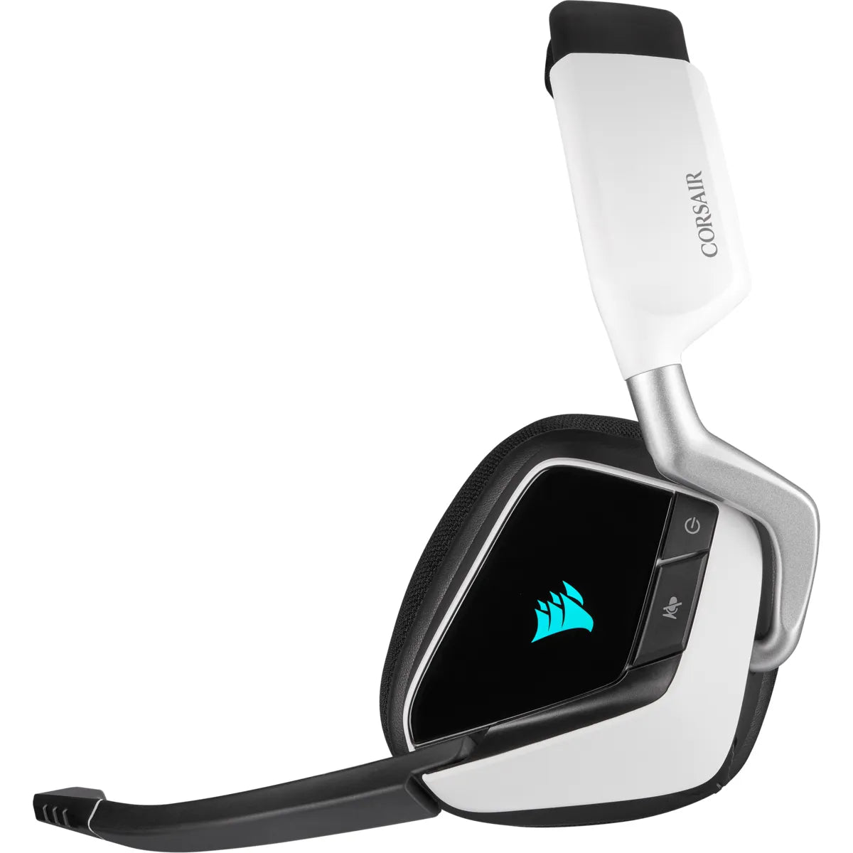 Corsair VOID RGB ELITE Wireless, Headset, Head-band, Gaming, Black,White, Binaural, 7.1 Surround Sound