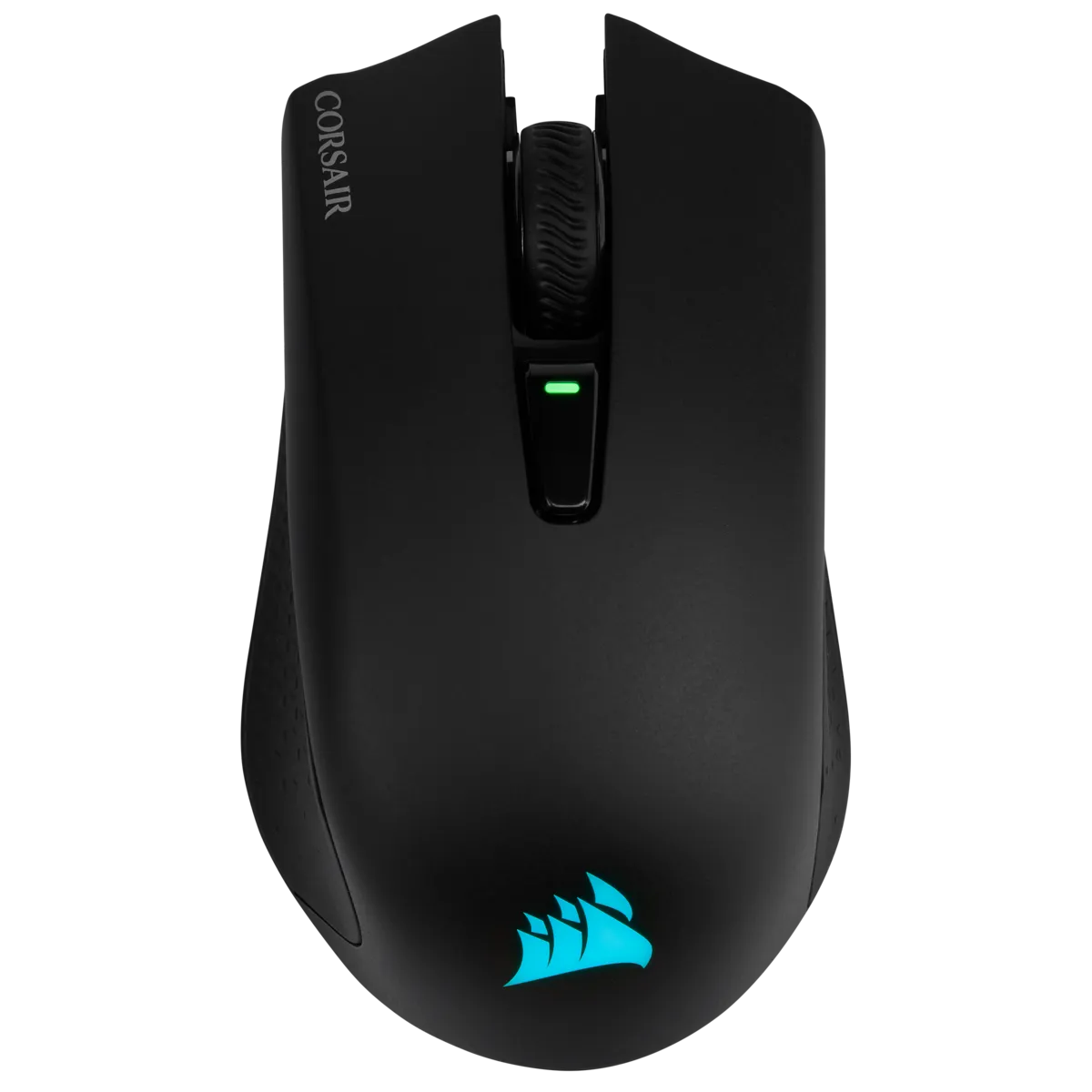 Corsair Harpoon RGB Wireless, Ambidextrous, Optical, Bluetooth + USB Type-A, 10000 DPI, Black