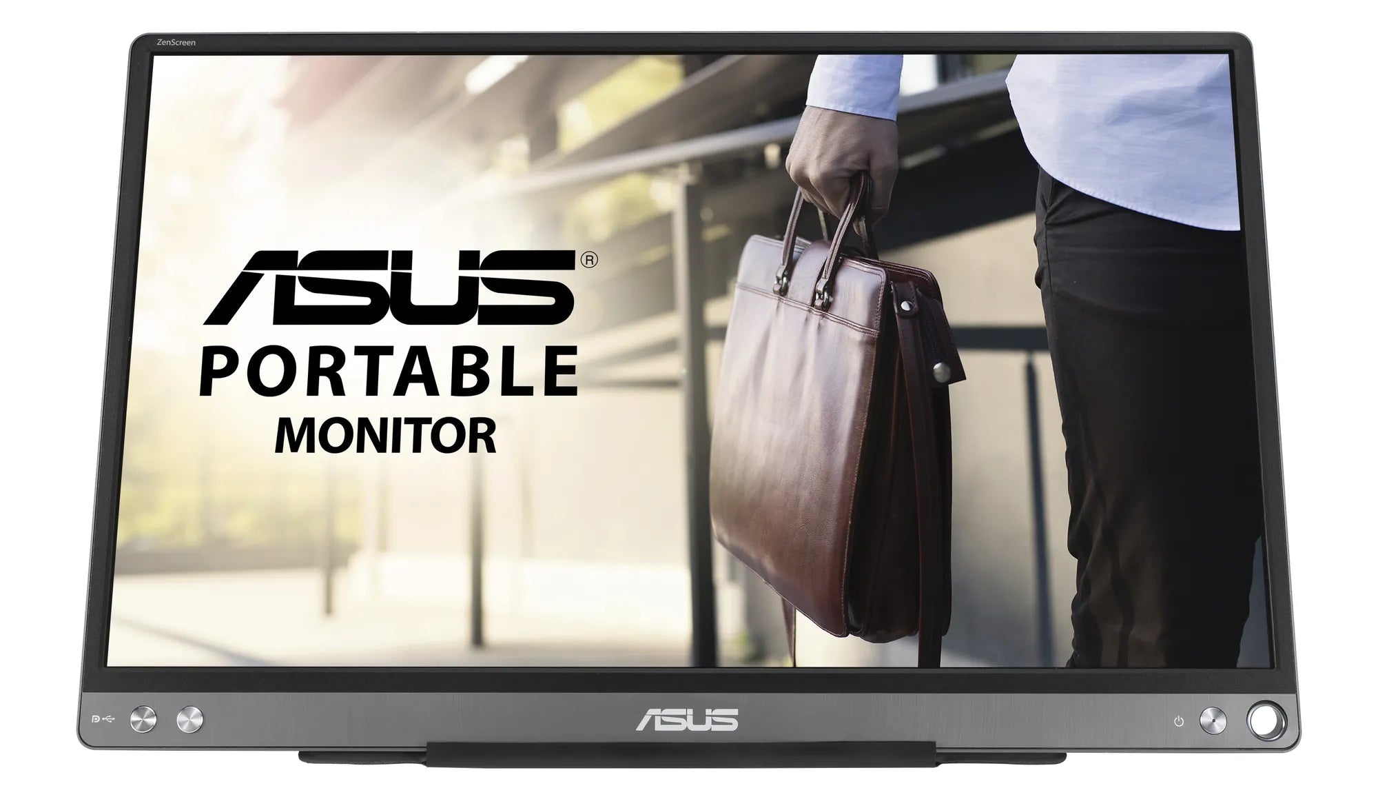 ASUS ZenScreen MB16ACE, 39.6 cm (15.6"), 1920 x 1080 pixels, Full HD, LED, 5 ms, Grey