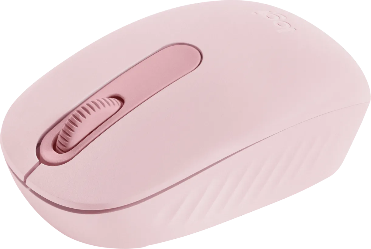 Logitech M196, Ambidextrous, IR LED, Bluetooth, 1000 DPI, Pink