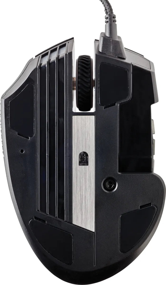 Corsair SCIMITAR RGB ELITE, Right-hand, Optical, USB, 18000 DPI, Black