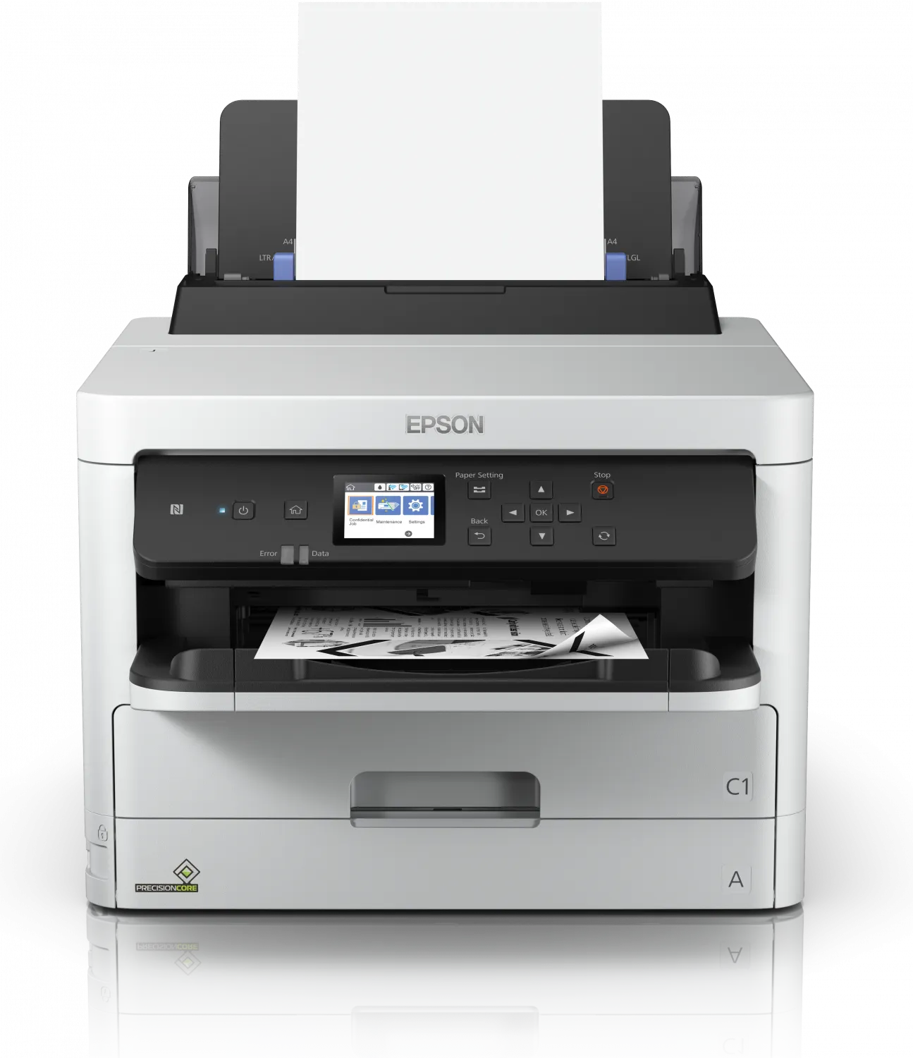 Epson WorkForce Pro WF-M5299DW (MEA), 1200 x 1200 DPI, A4, 45000 pages per month, 34 ppm, Duplex printing, LCD