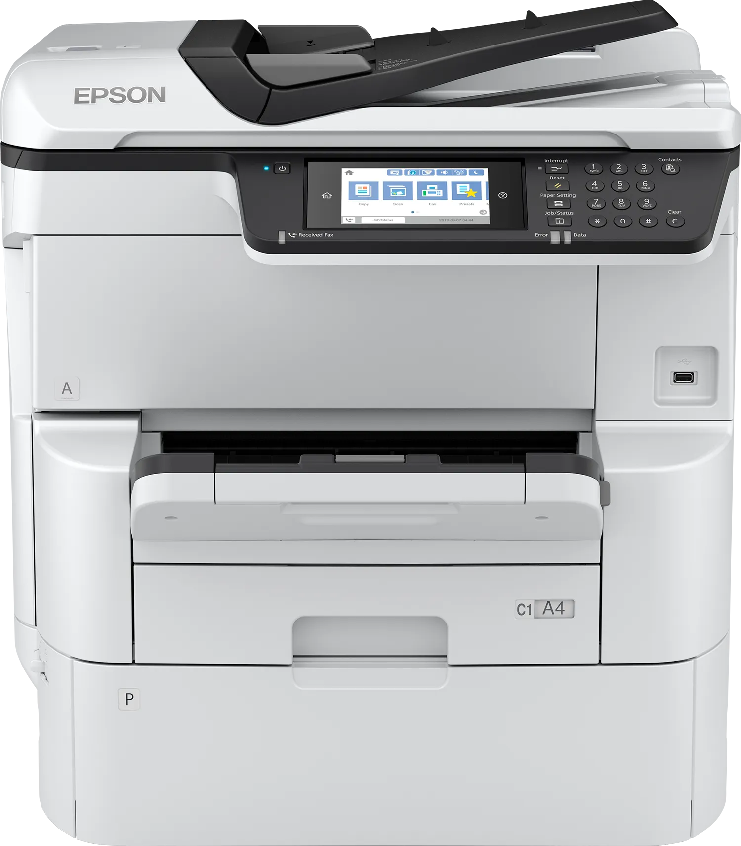 Epson WorkForce Pro WF‑C878RDWF, Inkjet, Colour printing, 4800 x 1200 DPI, A3+, Direct printing, Black, White