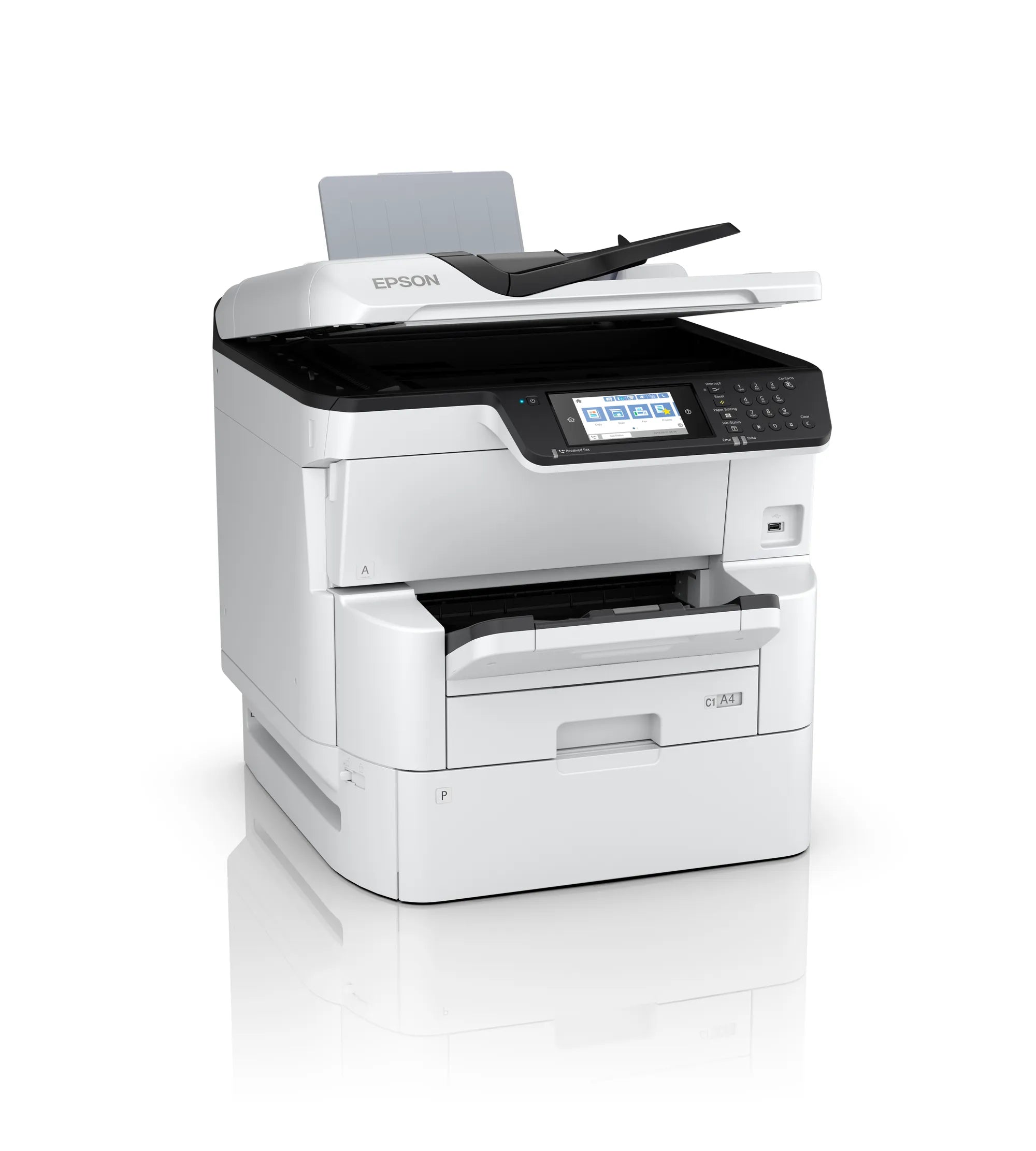 Epson WorkForce Pro WF‑C878RDWF, Inkjet, Colour printing, 4800 x 1200 DPI, A3+, Direct printing, Black, White