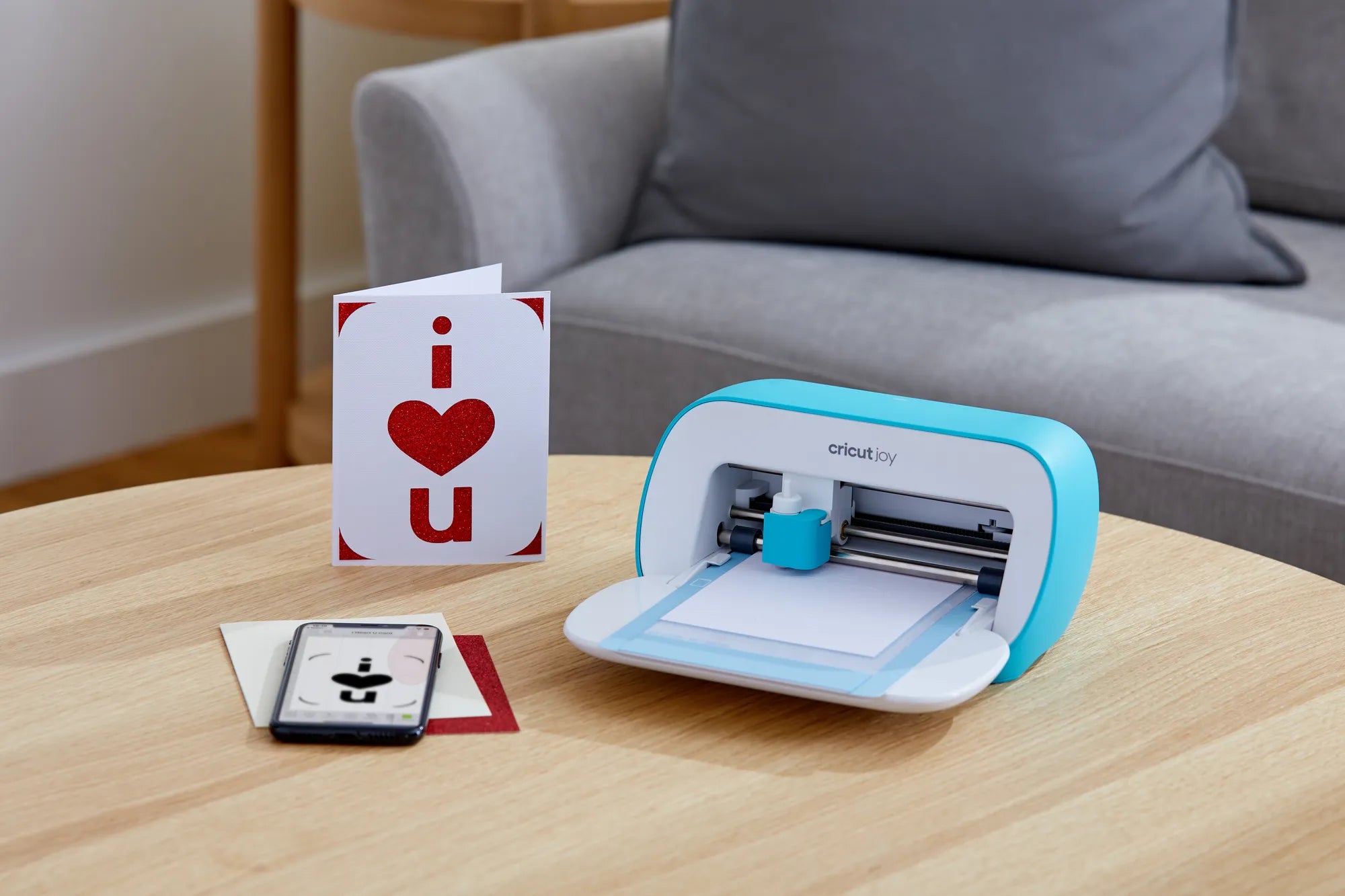 Cricut Joy, Electronic, Iron-on, 11.4 cm, 16.5 cm, Blue, White, Android, iOS