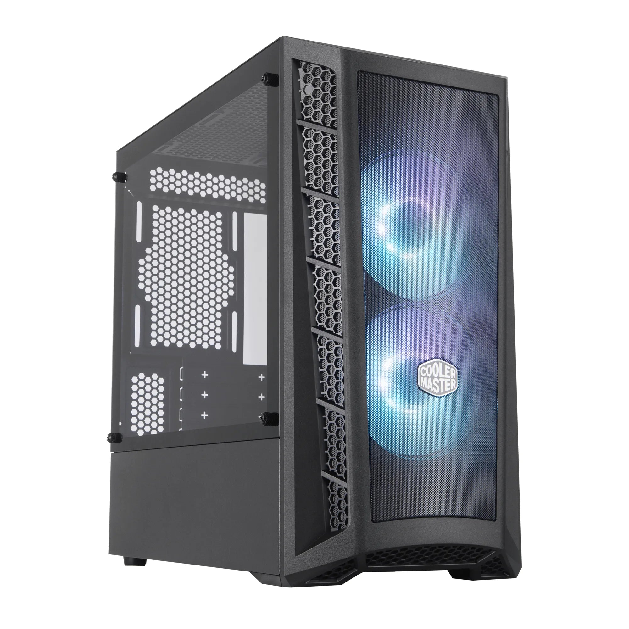 Cooler Master MasterBox MB311L ARGB, Mini-Tower, PC, Mesh,Plastic,Tempered glass, Black, Micro ATX,Mini-ITX, 2.2 cm