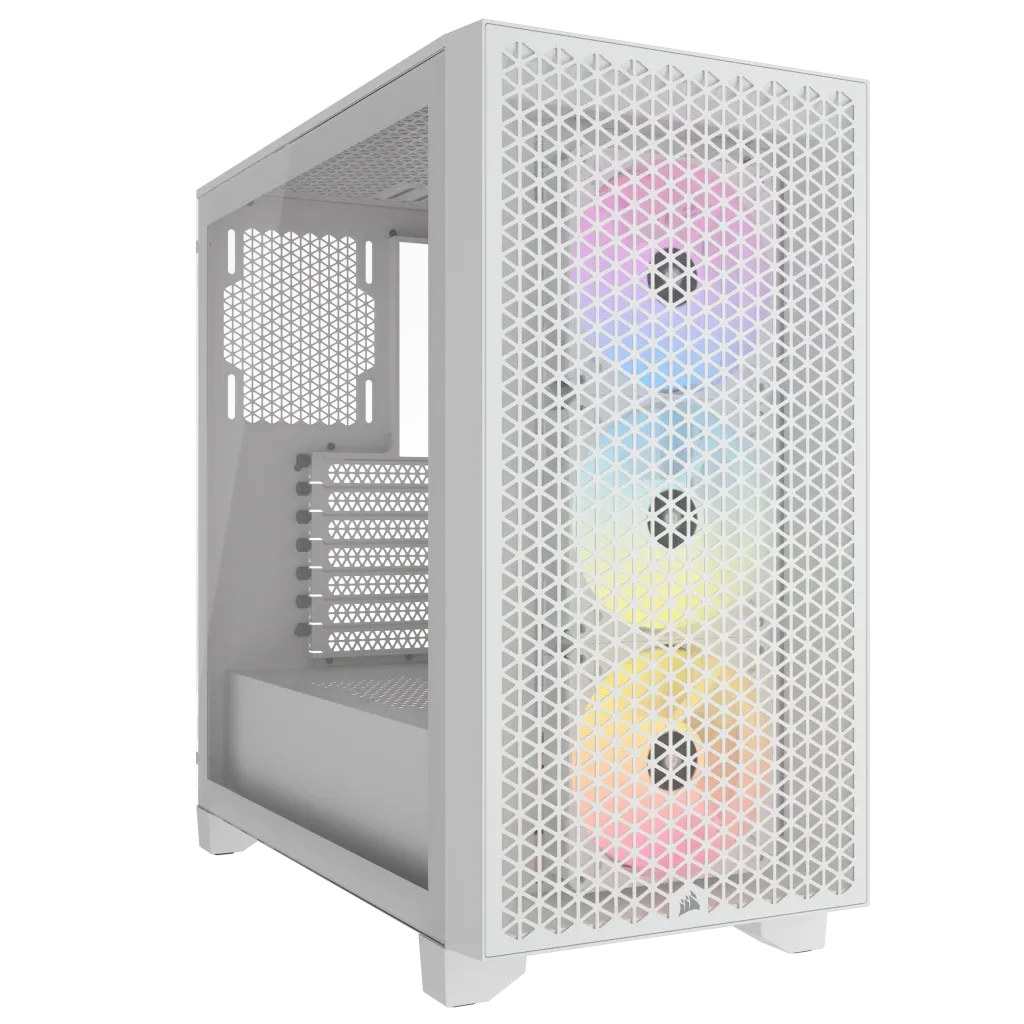 Corsair CC-9011256-WW, Midi Tower, PC, White, ATX, Gaming, Multi