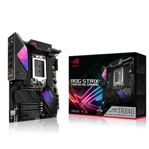 ASUS ROG STRIX TRX40-XE GAMING, AMD, sTRX4, AMD Ryzen, DDR4-SDRAM, DIMM, 2133,2400,2666,2800,3200,3400,3466,3733,3800,4133,4266,4333,4400,4600,4666 MHz