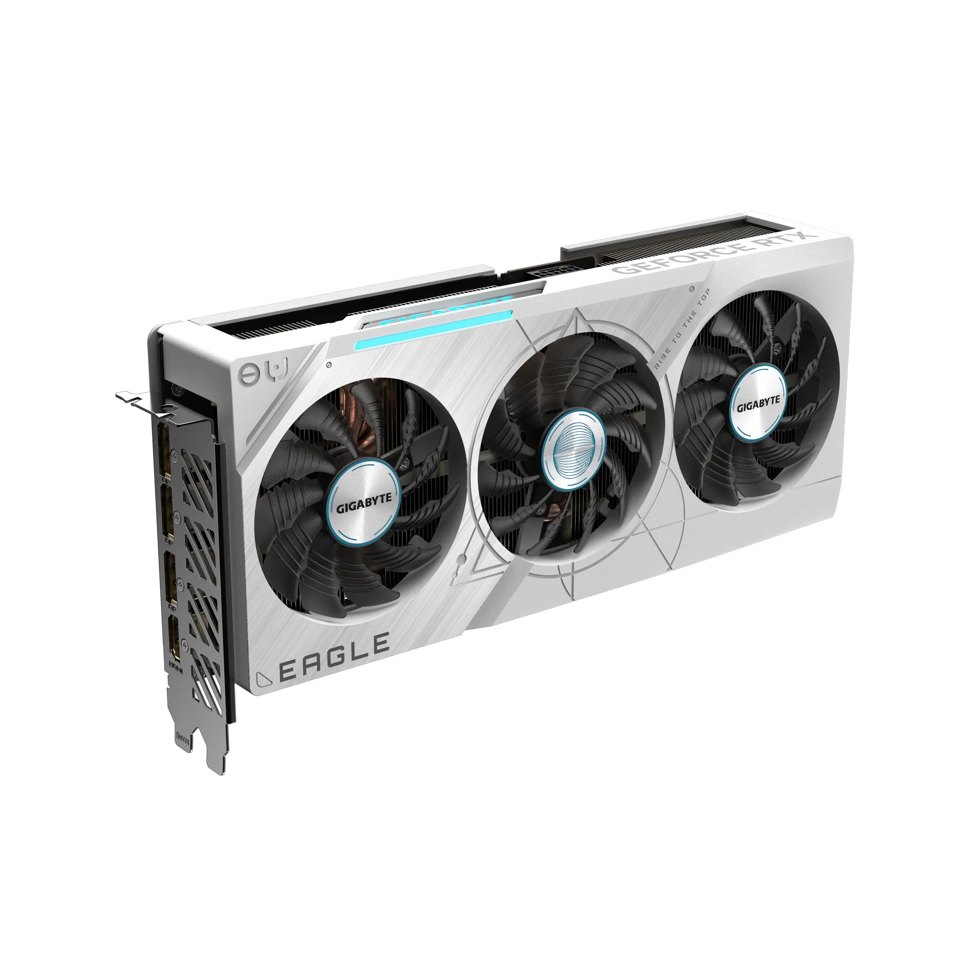 Gigabyte EAGLE GeForce RTX 4070 SUPER OC ICE, GeForce RTX 4070 SUPER, 12 GB, GDDR6X, 192 bit, 7680 x 4320 pixels, PCI Express 4.0