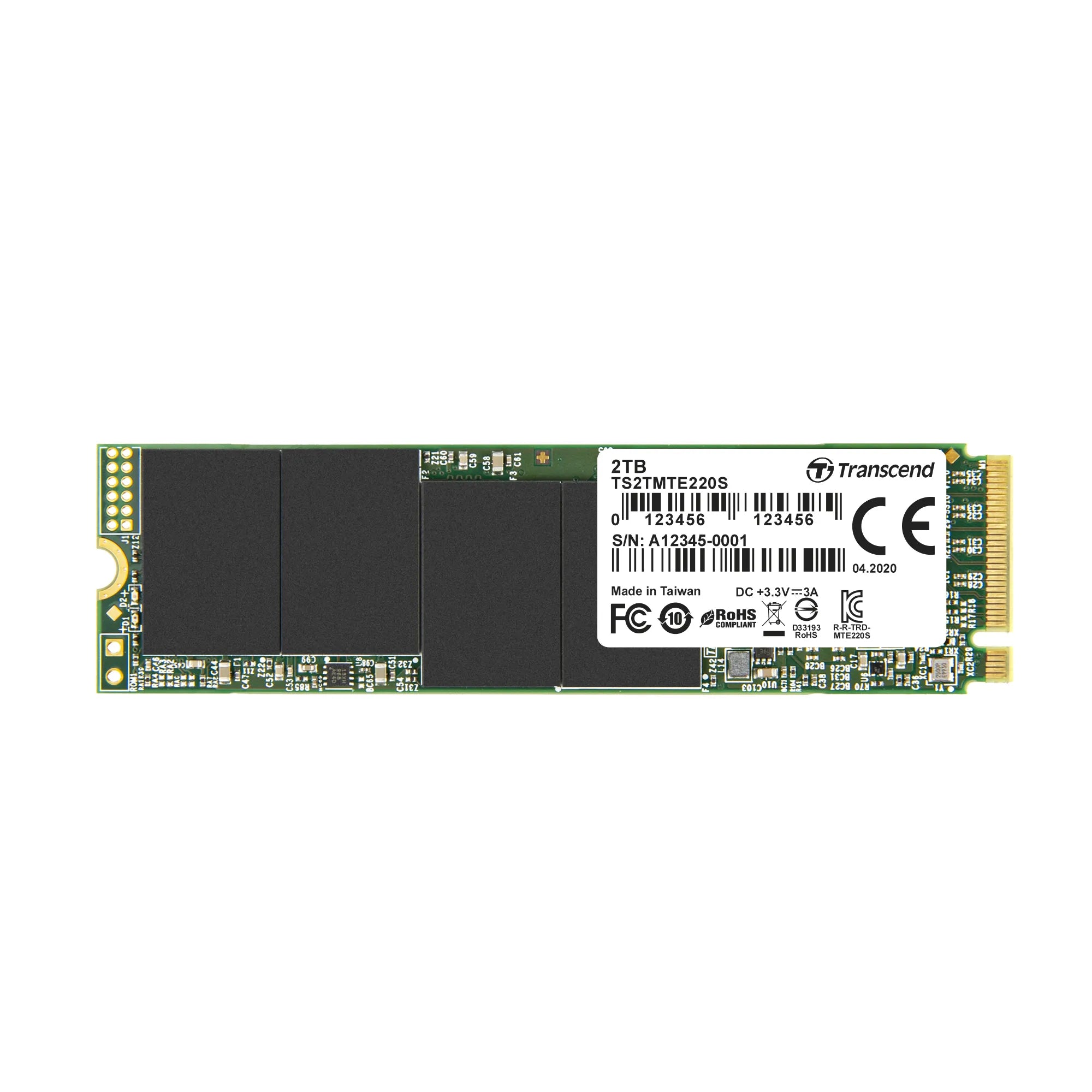 Transcend 220S, 2000 GB, M.2