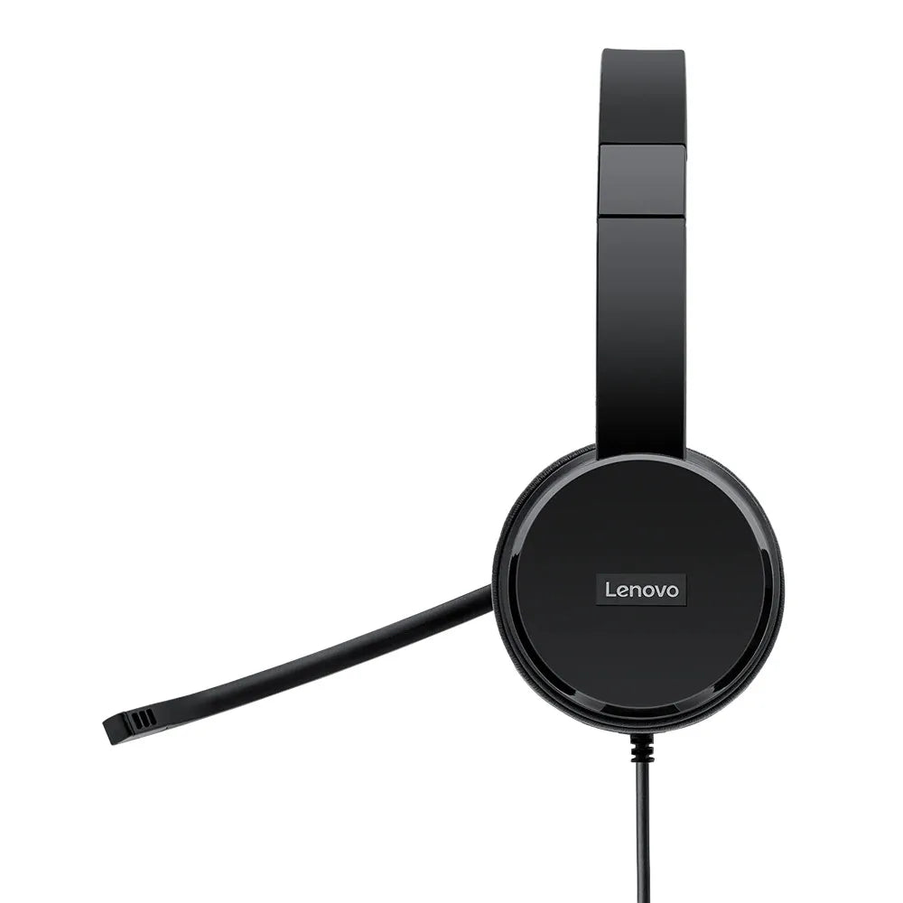 Lenovo 4XD0X88524, Headset, Head-band, Office/Call center, Black, Binaural, 1.8 m