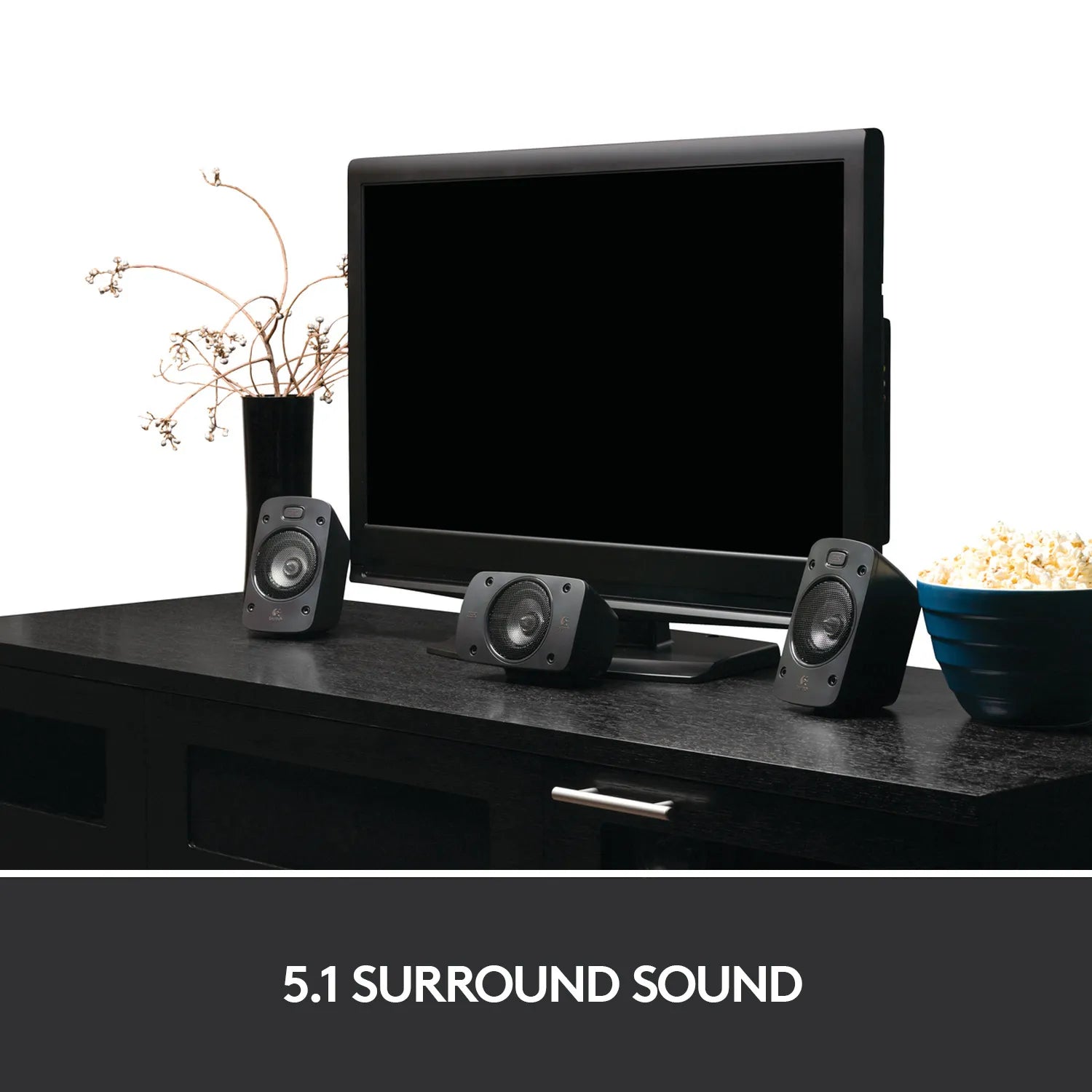 Logitech Surround Sound Speakers Z906, 5.1 channels, 500 W, Universal, Black, 1000 W, IR