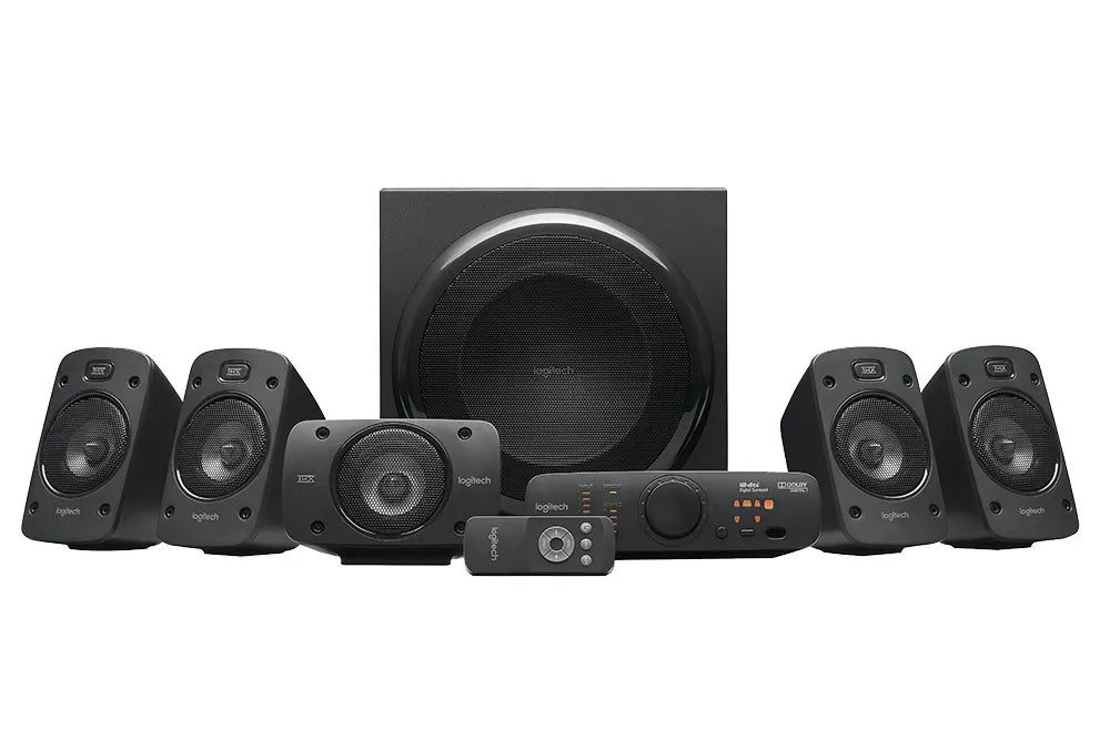 Logitech Surround Sound Speakers Z906, 5.1 channels, 500 W, Universal, Black, 1000 W, IR