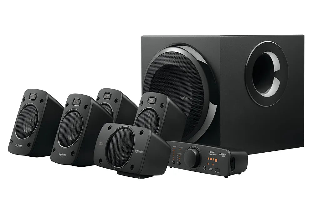 Logitech Surround Sound Speakers Z906, 5.1 channels, 500 W, Universal, Black, 1000 W, IR