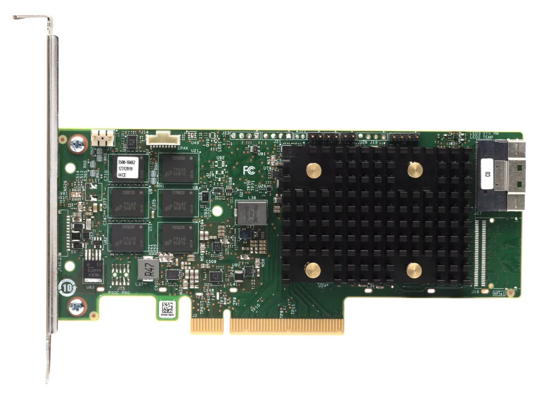 Lenovo 4Y37A09728, SAS, Serial ATA, PCI Express x8, 0,1,5,6,10,50,60,JBOD, 12 Gbit/s, Broadcom SAS3908