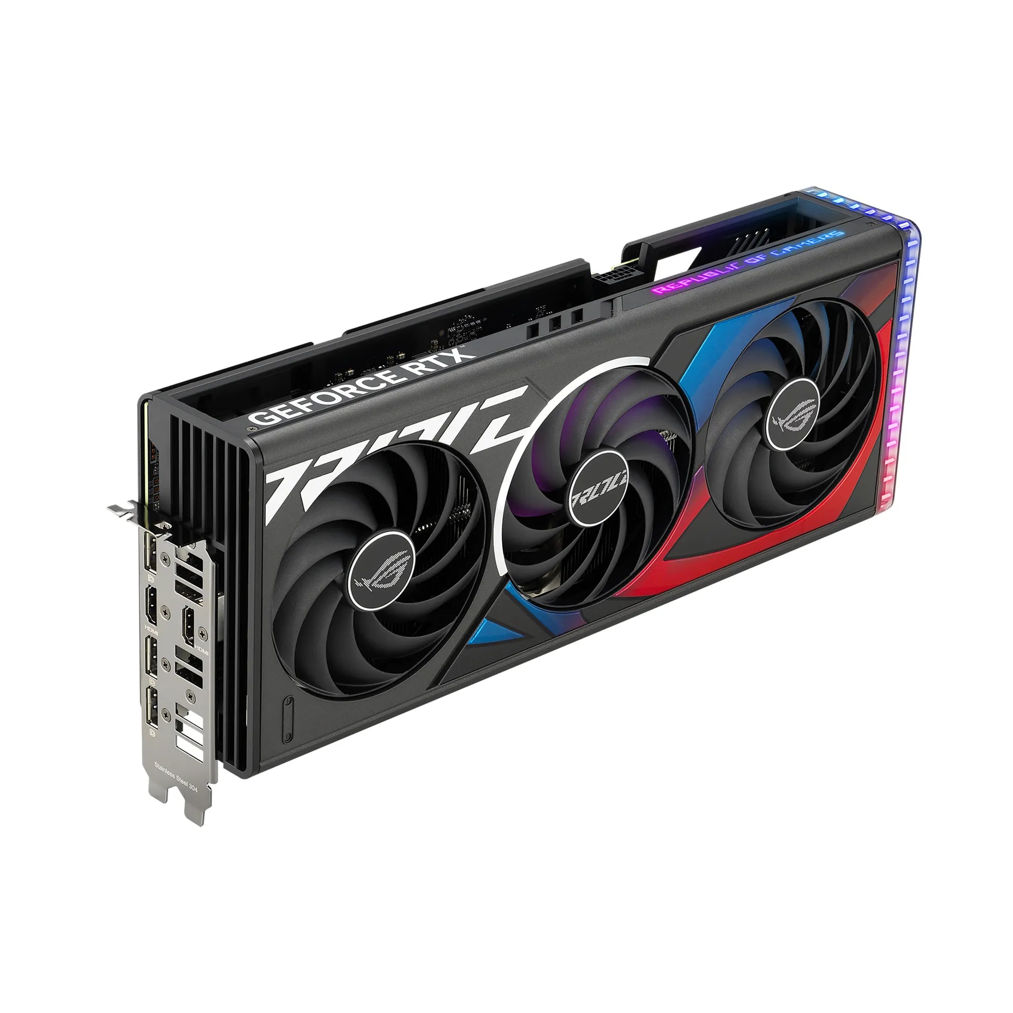 ASUS ROG -STRIX-RTX4070TIS-O16G-GAMING, GeForce RTX 4070 Ti SUPER, 16 GB, GDDR6X, 256 bit, 7680 x 4320 pixels, PCI Express 4.0