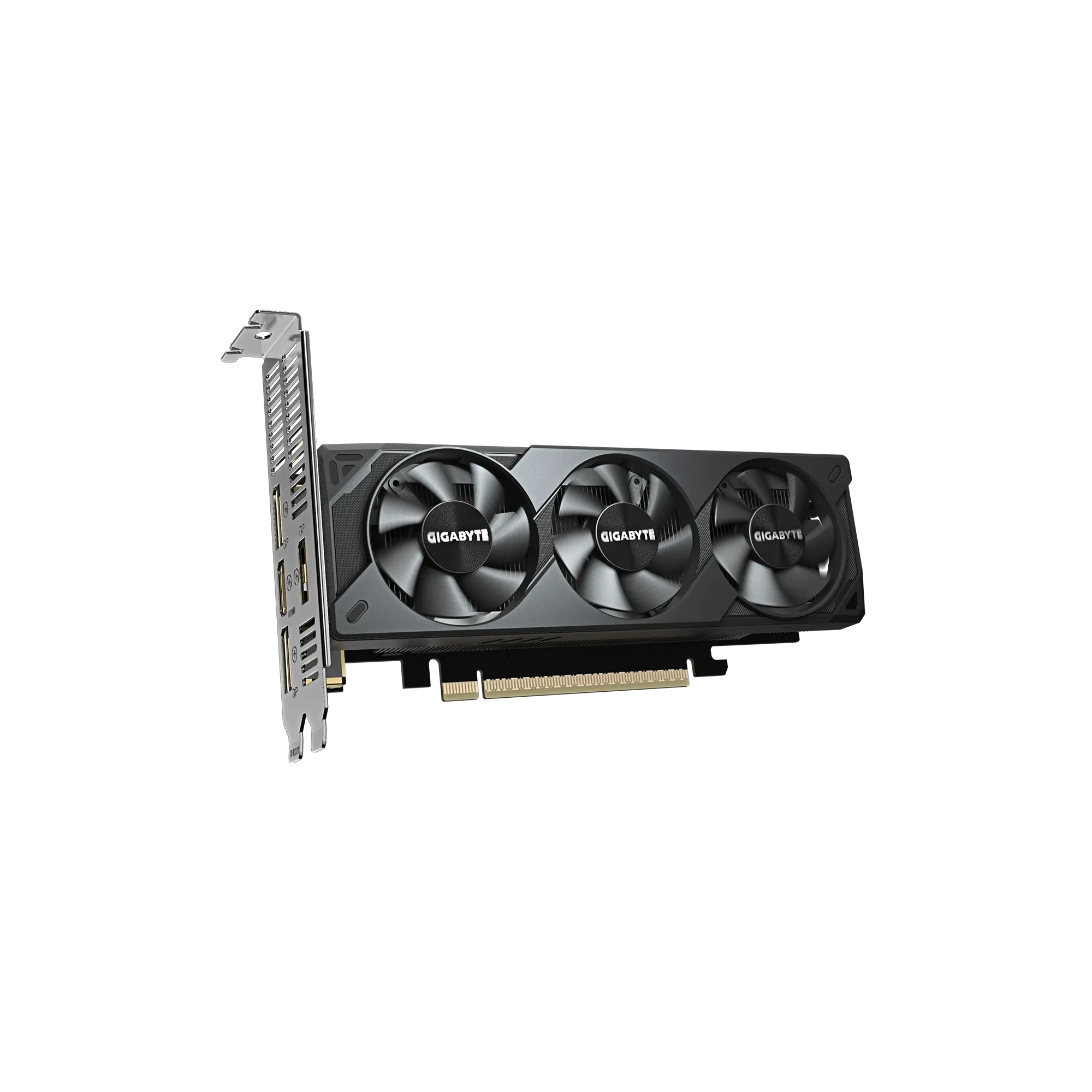 GIGABYTE GeForce RTX 5060 OC Low Profile 8G Graphics Card - 8GB GDDR7, 128bit, PCI-E 5.0, 2512 MHz Core Clock, 3 x DisplayPort, 1 x HDMI, GV-N5060OC-8GL, GeForce RTX 5060, 8 GB, GDDR7, 128 bit, 7680 x 4320 pixels, PCI Express 5.0