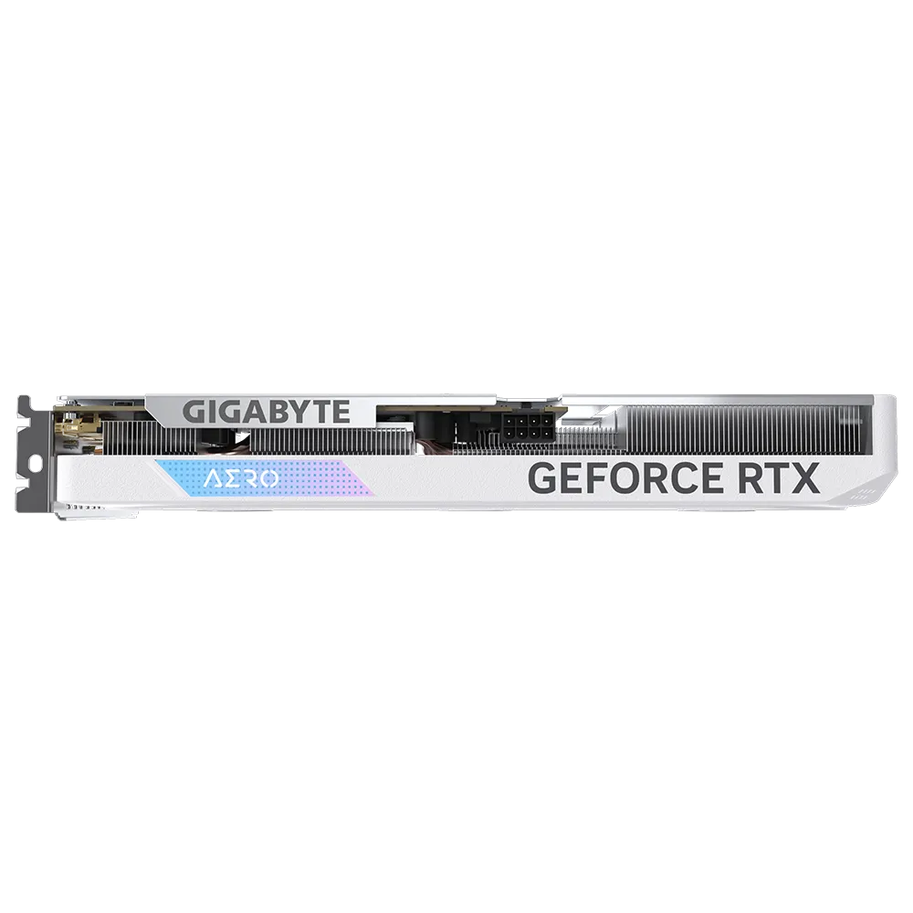 GIGABYTE AERO GeForce RTX 4060 OC 8G, GeForce RTX 4060, 8 GB, GDDR6, 128 bit, 7680 x 4320 pixels, PCI Express 4.0