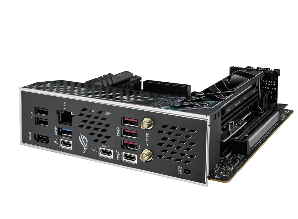 ASUS ROG STRIX Z790-I GAMING WIFI, AMD, LGA 1700, Intel® Celeron®, Intel® Core™ i3, Intel® Core™ i5, Intel® Core™ i7, Intel® Core™ i9,..., LGA 1700, DDR5-SDRAM, 64 GB