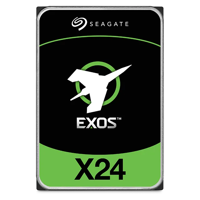 Seagate Exos X24 ST24000NM002H 24TB HDD; 3.5''; 6GB/s SATA 4Kn/512e; RPM 7200; 5 Year Limited Warranty