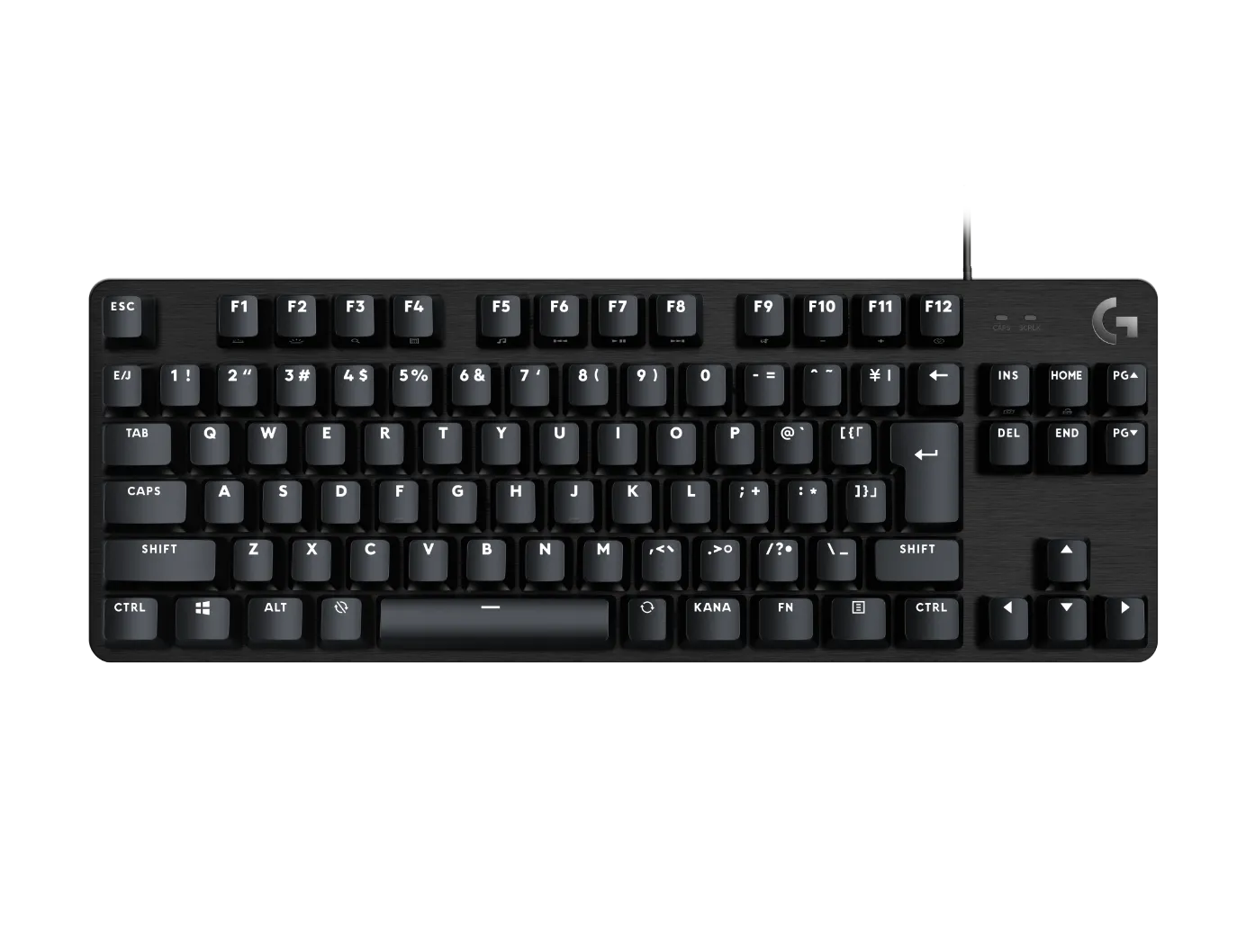 Logitech G G413 TKL SE Mechanical Gaming Keyboard, Wired, USB, Mechanical, QWERTY, LED, Black