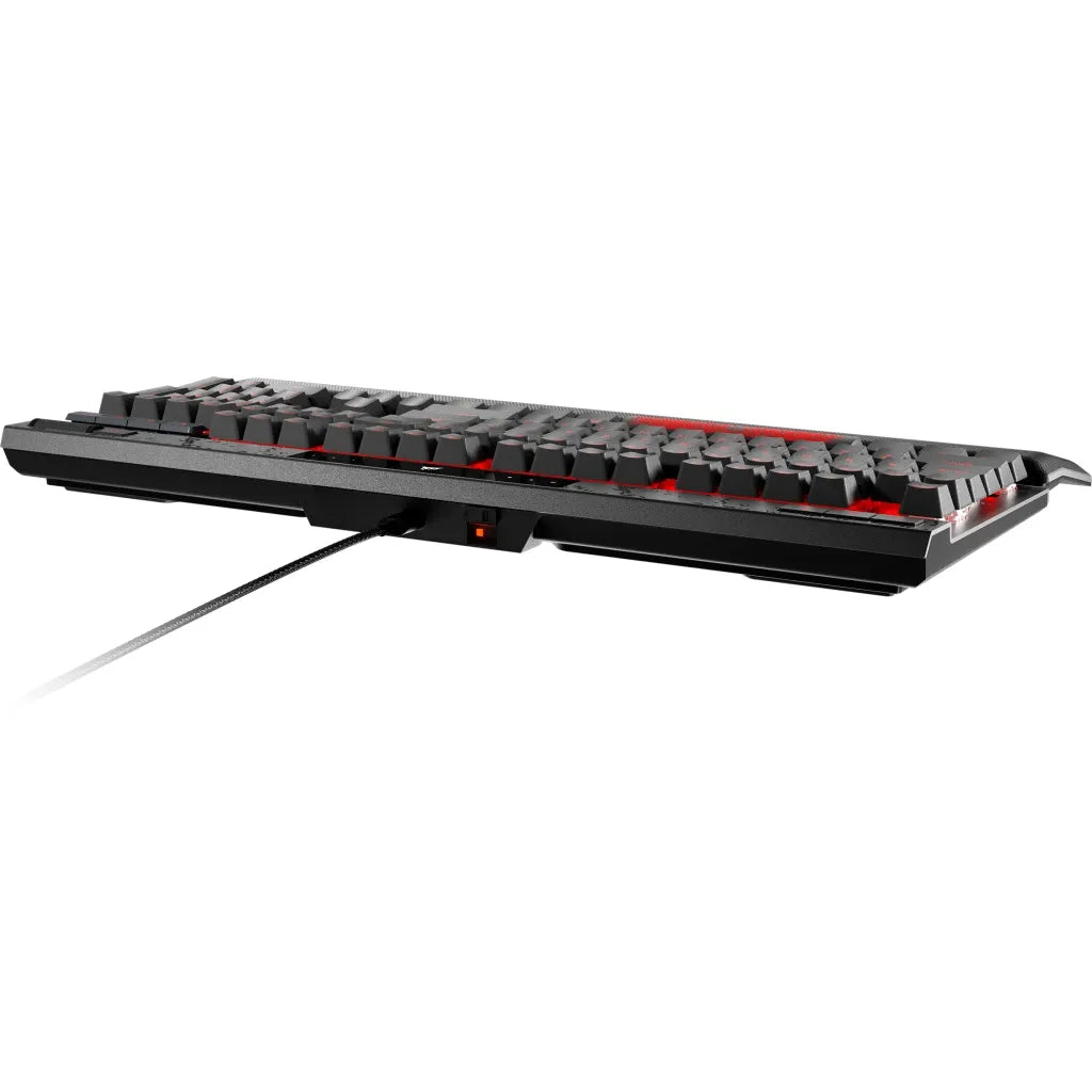 Corsair K70 MAX, Full-size (100%), USB, RGB LED, Black